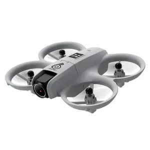 Portable Remote-Controlled Small Drone for Elementary School Students - Brushless Controller-Operated, High-Definition Aerial Photography Camera Toy