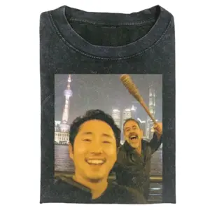 The Walking Dead NegAn Funny Shirt, Luc*lle V*llain Meme Graphic Tee, Fan Humor Shirt, Gift for Men, Gift for Women, Crew Neck T-shirt, Trending T-shirt