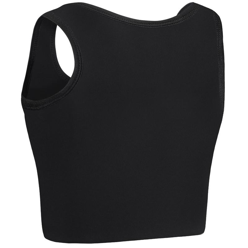 CuteStreet Transgender FTM Chest Binder Adjustable Affordable Breathable and Strong Compression Tank Top Bra Binder