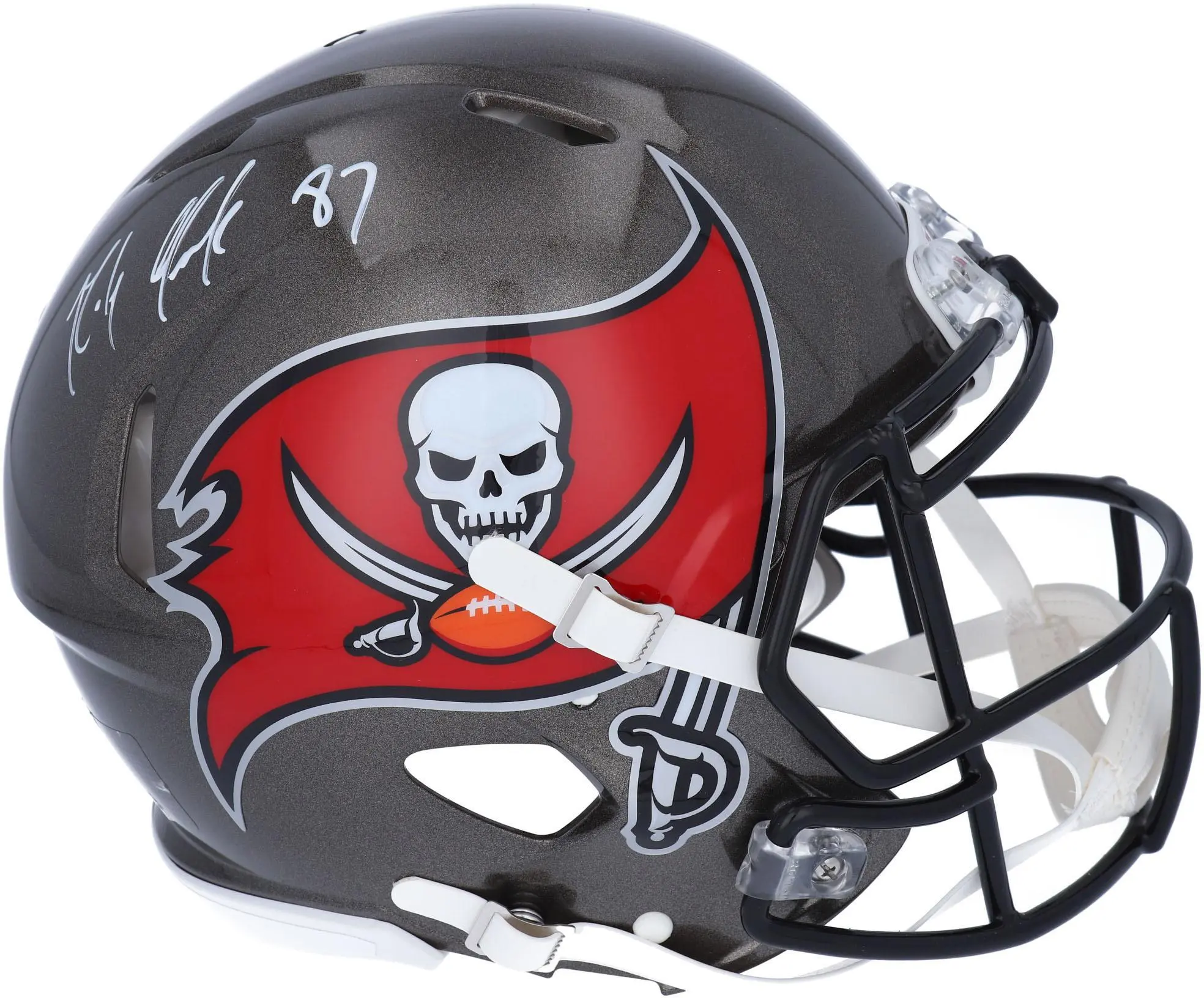 Rob Gronkowski Tampa Bay Buccaneers Autographed Riddell Speed Authentic Helmet - Fanatics Authentic Certified