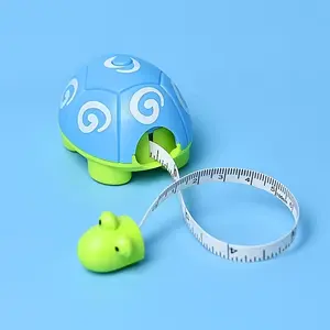 Professional Soft Ruler Sewing Measuring Tape Cute Animal Design Retractable Handle (100cm/39 Inches), Tailor Measurement Tool