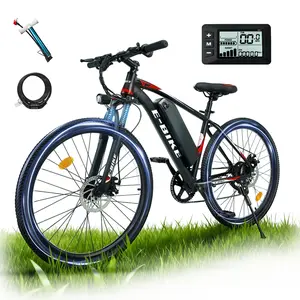 1500W Lightweight E-Bike | 50+ Mile Range & 25MPH | UL Certified | For Commuting & Mountain Adventure