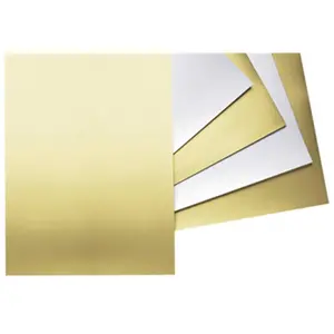 Pacon  22 X 28 In. Metallic Poster Board - Gold