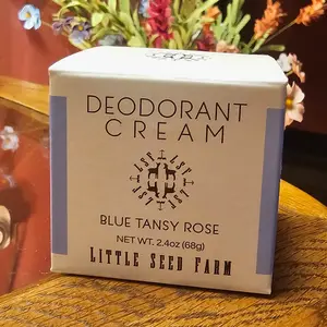 Little Seed Farm Blue Tansy Rose Deodorant Cream