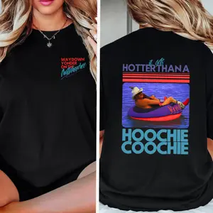 Hotter Than A Hoochie Coochie , 4th of July Shirt, Comfort Color Shirt