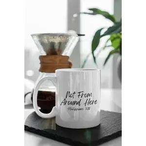 Not From Around Here- Ceramic Mug, (11oz)