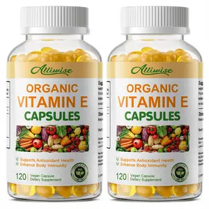 Vitamin E 1000IU Softgels, High Potency Natural Antioxidant for Skin, Immune & Eye Health Support, Supports Healthy Hair & Nails, 240 Count By Alliwise