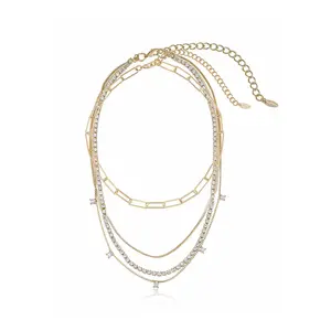 Ettika Multi-Chain Necklace Set