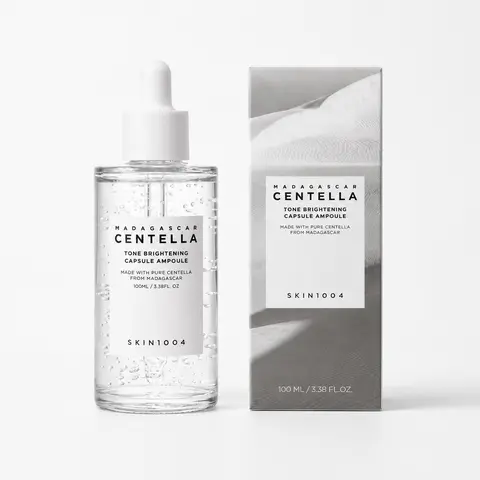 SKIN1004 Madagascar Centella Tone Brightening Capsule Ampoule – Niacinamide, Tranexamic Acid, 3.38 fl oz