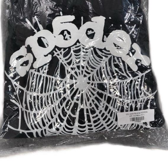Sp5der OG Web Black Hoodie Streetwear Trendy Casual Unisex Mens Brand New