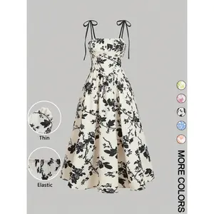 Women’s Strappy Sleeveless Minimalist Mini Dress - Summer Casual, Elegance-Focused, Figure-Shaping, Loose Fit, Polyester-Spandex, Soft Breathable Lightweight, Women's Clothes for Graduation, Everyday Wear