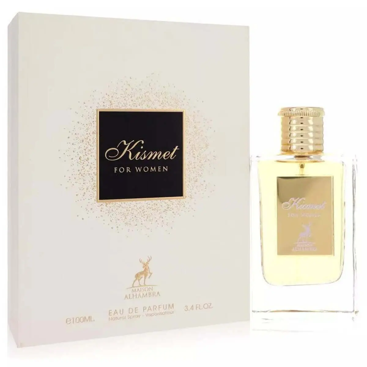 Maison & Co. Kismet Women's Floral Scented Fragrance EDP Spray - Fruit-Scented Jasmine & Apricot Rose Blend, 3.4 fl oz, New in Box, Fruit-Scented Women's Fragrance