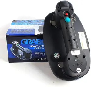Nemo GRABO (2 Batteries, 2 Seals) - Electric Vacuum Suction Cup Lifter for Wood, Paver, Drywall, Marble, Tile and More (Lifts up to 375 lbs)