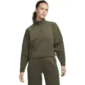 Nike Prima Dri-fit 1/2 Zip Training Top Green Women’s