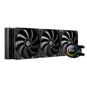 ID-COOLING Performance Edition 360 Integrated Radiator LCD Air PC Fan Heatsink 4pin Ice World Computer Water Cooling rtx  4080 vertical  gpu RGB Liquid CPU Cooler with Fans tuf  gaming