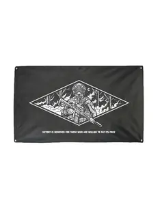 Victory Banner - Lightweight Print, Handmade Design, Suitable for Display, Resembles a Victory Sign