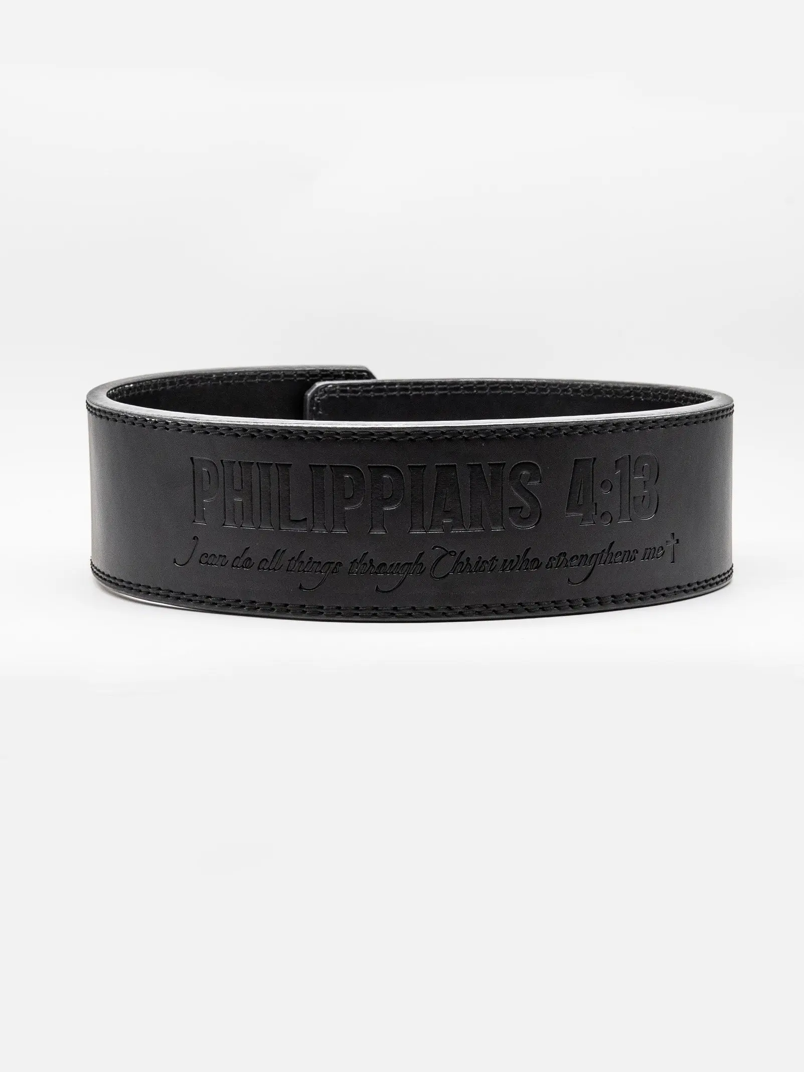 Philippians 4:13 10MM Premium Lever Belt