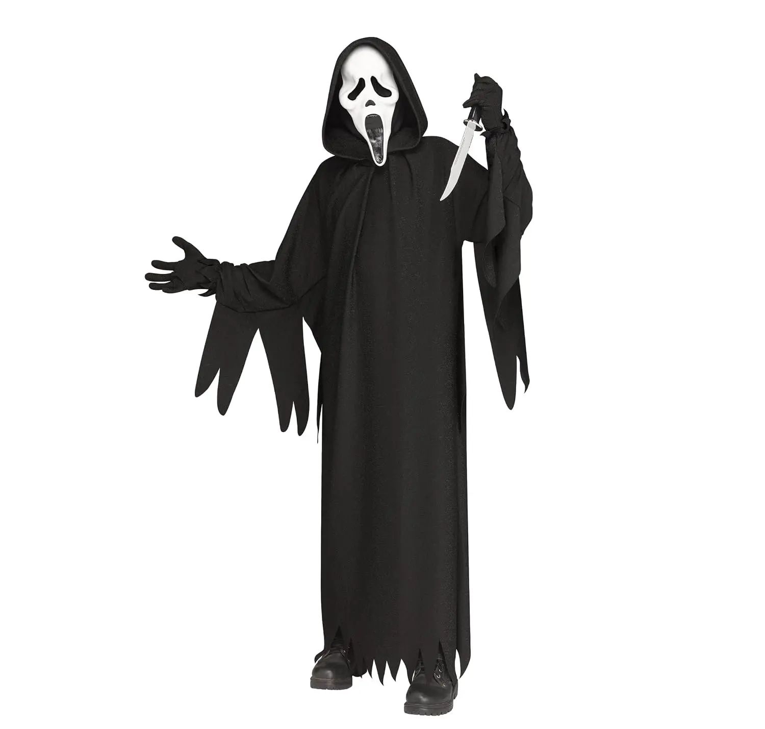 Fun World 30th Anniversary Ghost Face®Child Costume, Large, Black