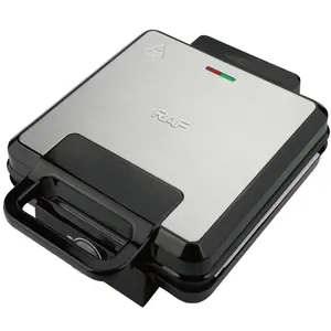 High-end Multifunctional Breakfast Maker, 4-Grid Waffle & Sandwich Burger Machine for Home
