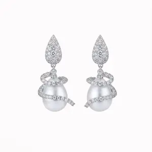 Pearl Statement Earrings