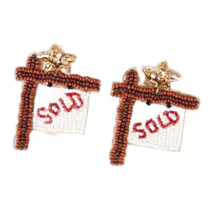 Realtor Sign Earrings