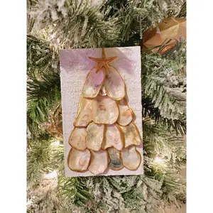 Small Oyster Christmas Tree - Festive Decoration