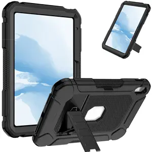 iPad Heavy-Duty Shockproof Case, Multiple Colors Available, with Stand and Pen Holder, Durable Protection for iPad