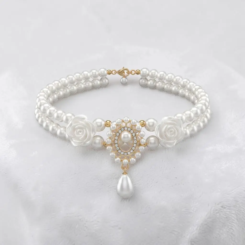 The Duchess Pearl Cat Collar