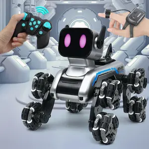 TheSevenStar Christmas Gift Cute Robot Dog with Remote Control Changeable Features Interactive Toy for Kids