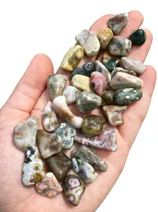 Ocean Jasper Tumbled Stone - Polished Natural Ocean Jasper Crystal