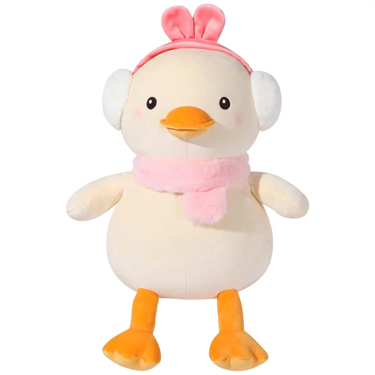 Cute Big Duck Plush Soft Pillow, Big Duck Plush Pillow, Gift for Friends, Valentine's Day, Christmas