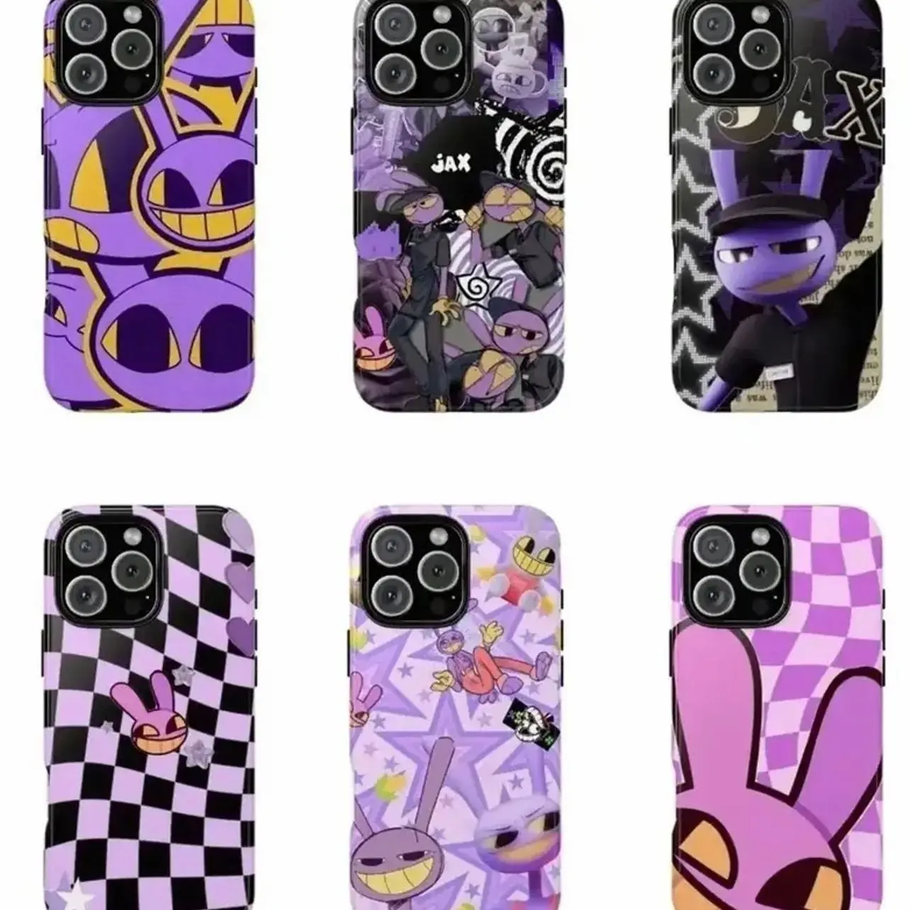Jax The Amazing Digital Circus Phone Case Compatible with iPhone 17, 16, 15, 14, 13, 12, 11, X & Galaxy