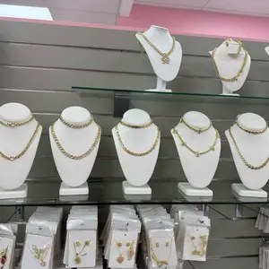 Lote gargantilla y pulsera alta calidad