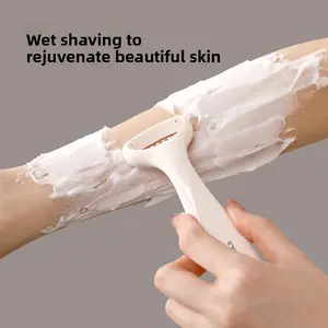 FaSoLa Shaving Razor for Girls, Specially Designed for Underarm Hair, Men's Leg Hair Removal, Full Body Hair Removal Tool, Manual Shaver