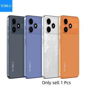 TOBLU - Unlock smartphone, 3+32GB, expandable memory, 6.56-inch high-definition display screen, dual SIM dual standby, 3100mAh battery, 2MP+2MP camera, Android system, GPS