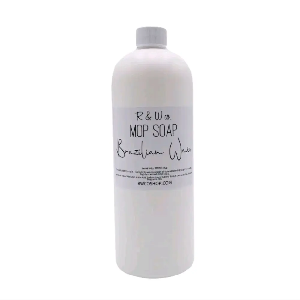 R&W Household Cleaners - Mop Soap Brazilian Wax Formula for Cleaning