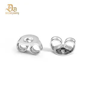Delzzad Butterfly/Screw Earring Backs Anti-Slip Comfort Earring Clasps Universal Earring Stoppers