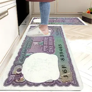 Entry Floor Mat Rs 1 Special Banknote Kitchen Carpet