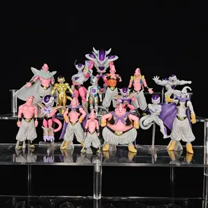 Anime Monster Figures Set, Multiple Shapes, PVC Material, Collectible Anime Decorations, Random Statue, Bedroom Office Desk Display