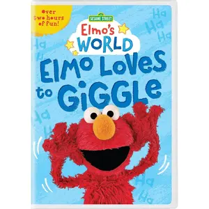 Sesame Street: Elmo's World: Elmo Loves to Giggle  [DVD Video Disc] Eco Amaray Case, Sign Language, Subtitled