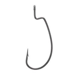 BassMooch Cobra Tournament EWG Offset Hooks - 5pk, Adjustable Design for Versatile Fishing Use