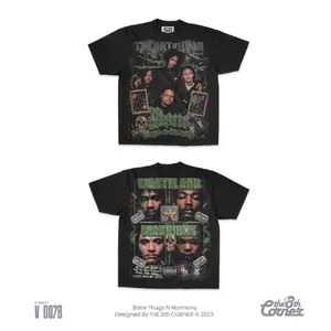 BONE THUGS N HARMONY V0078  7.5 OZ MAX HEAVYWEIGHT GARMENT DYE SHIRT SLEEVE ,T-Shirt, Boy,Sleeve,