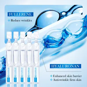 15PCS/BOX Ceramide & Hyaluronic Acid Moisture Serum Tubes – Multi-Layer Hydration Formula with Skin Barrier Repair Complex for Smooth, Plump and Nourished Looking Skin