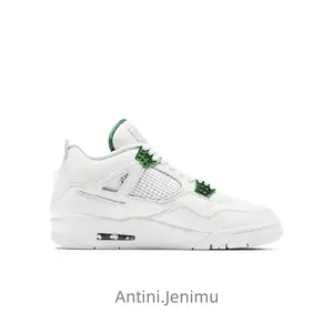 Retro 'Metallic Green' New Lace Up Men's Breathable Outdoor Sneakers Casual Running Shoes