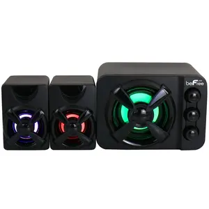 beFree Sound  Color LED 2.1 Gaming Speaker System