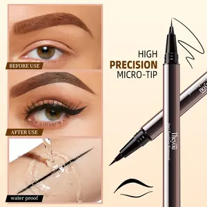 【The you】2-in-1 Eyeliner & Stamp Pen - Beginner Friendly, Long-Lasting 24H, Vegan Formula, Creamy Texture