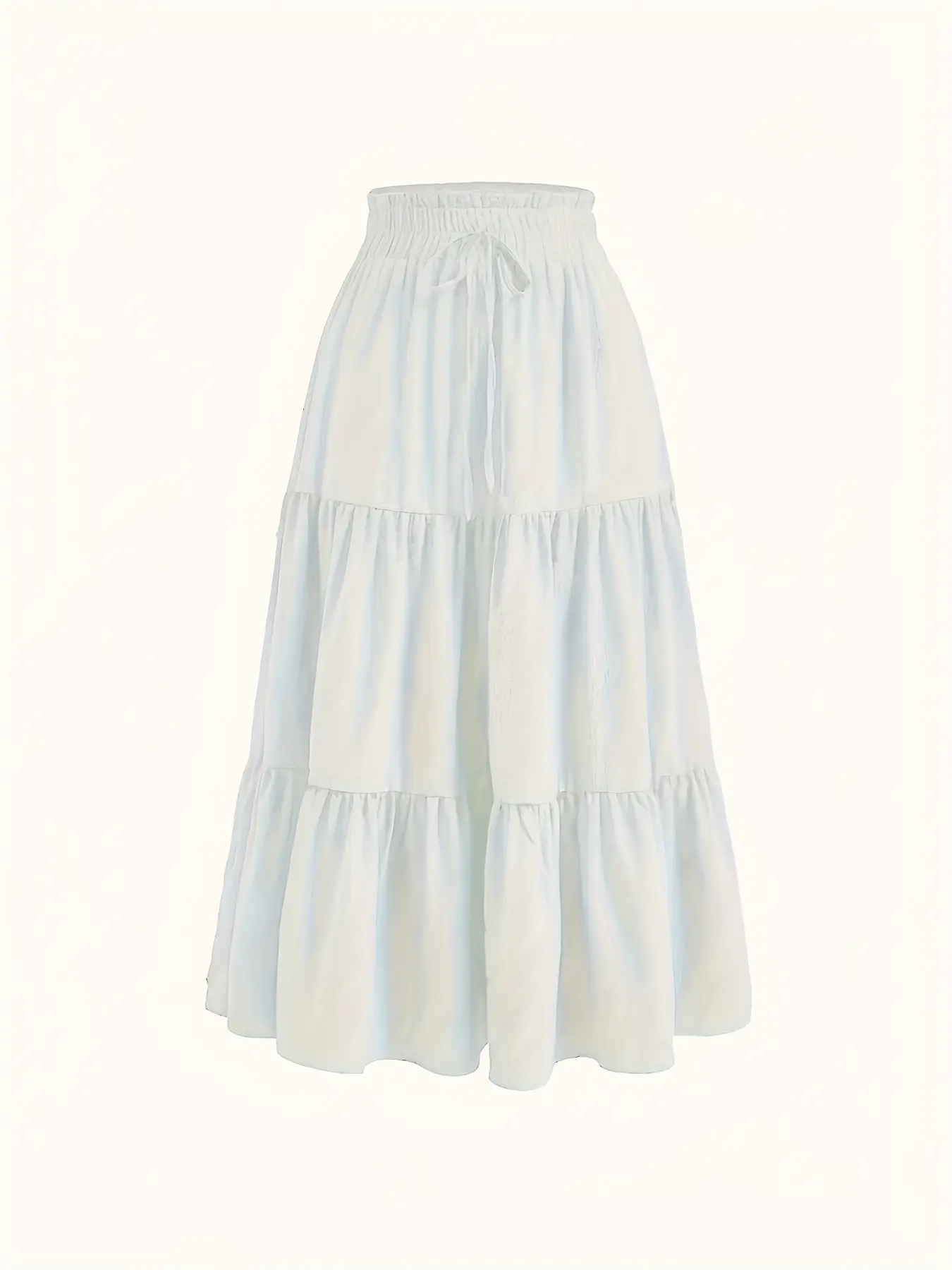 Elegant Cute Women's Dress, Loose-Fitting Design, Comfortable Fit, Perfect for Casual & Formal Occasions, Stylish Fashion Statement Piece, Womenswear Skirt, Solid Skirt