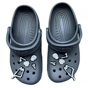 ANATOMICAL SKELETON Shoe Charms! Bone Jibbitz for Crocs DIY Your Gothic Anatomy Class Creepy & Detailed Shoe Charms for clogs