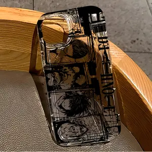 Anime D-Deaths N-Notes Phone Case, Compatible with iPhone 17/16e/16/15/14/13/12/11 Pro Max/mini/air/XR/XS/x/7/8 Plus, Soft Tpu Back Cover