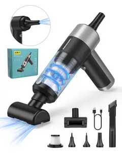 Cordless Handheld Car Vacuum Cleaner, Portable Blow & Suction Multifunctional Interior Cleaning Tool for Car, Home, and Office